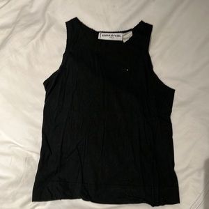 Sonia Rykiel Sleeveless Tank Top Black Size S